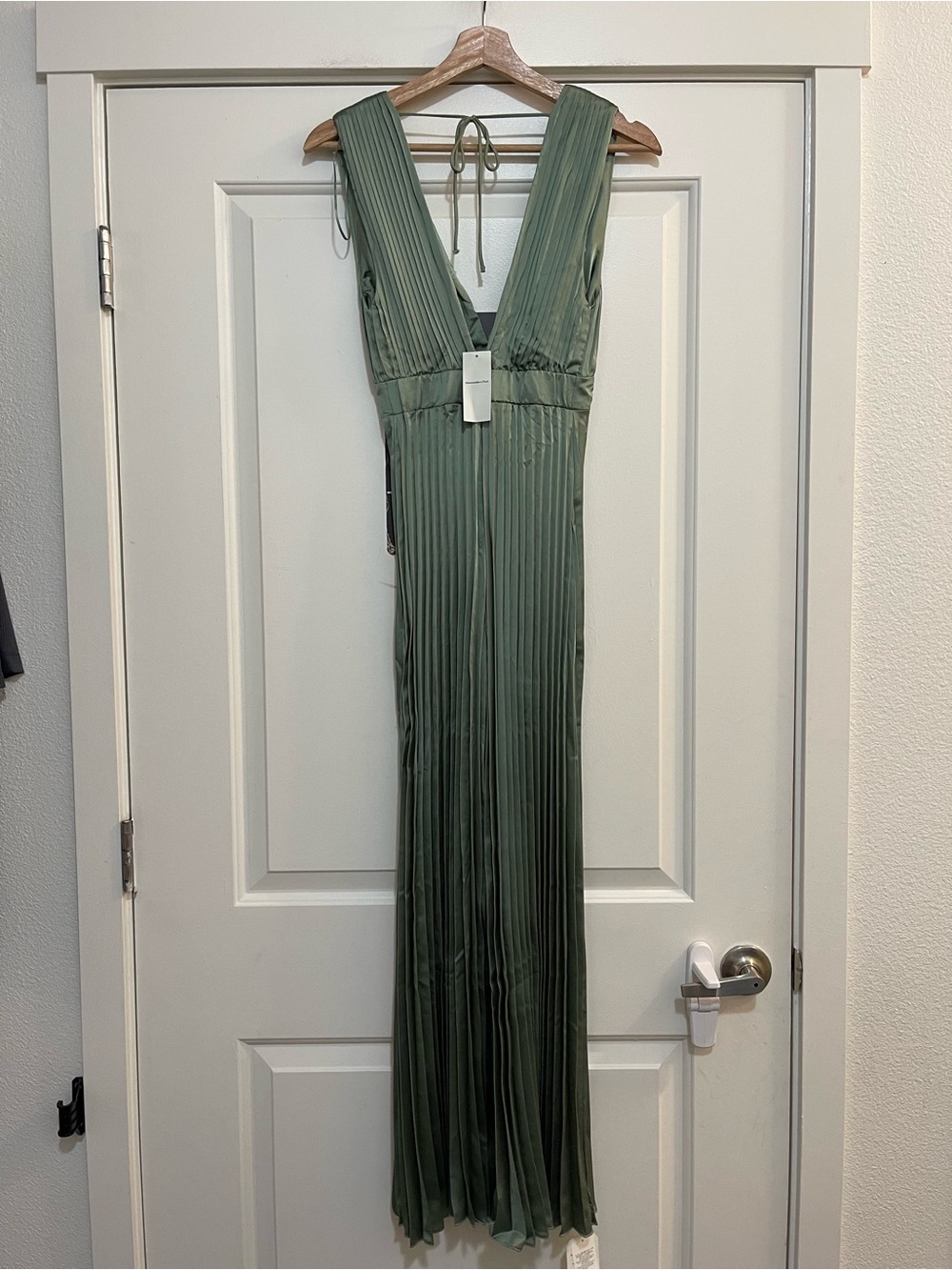 Abercrombie & Fitch Giselle Pleated Jumpsuit - Picture 4 of 8